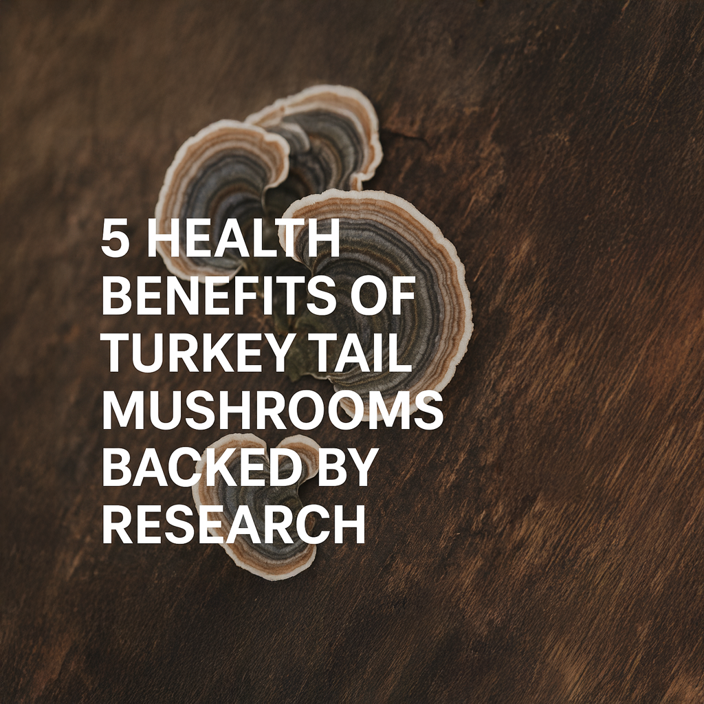 5 Health Benefits of Turkey Tail Mushrooms Backed by Research