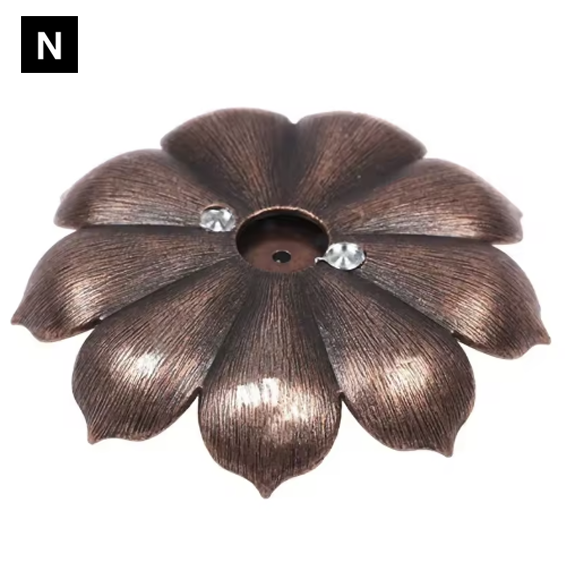 Lotus Incense Holder | Decorative Incense Burner for Sticks & Cones | Meditation, Relaxation & Home Decor