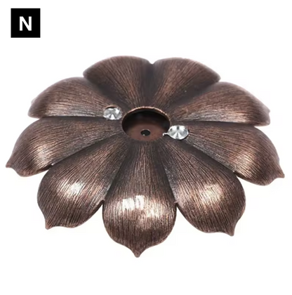 Lotus Incense Holder | Decorative Incense Burner for Sticks & Cones | Meditation, Relaxation & Home Decor