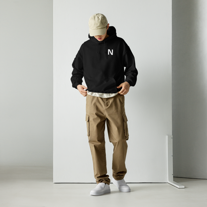 Nuvitox Signature Hoodie – “N” Front, Logo Back & Sleeve